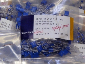Vielschicht Kondensatoren Siemens KDPU COG 4,7pF - 4700pF Bild 4