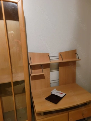 Verkaufe schöne Wohnwand aus Holz Bild 2