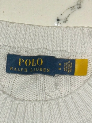 Ralph Lauren Pullover | Größe M | Weiß Bild 2
