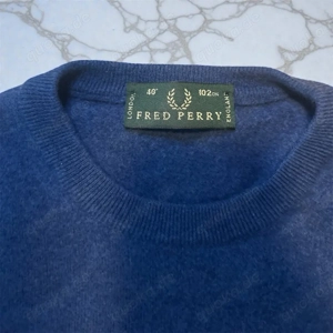 Fred Perry Pullover | Größe XS | Blau Bild 2