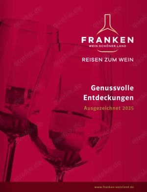 Franken, Reisen zum Wein, genußvolle Entdeckungen zu verschenken