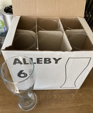 6 Weizenbiergläser Bild 2