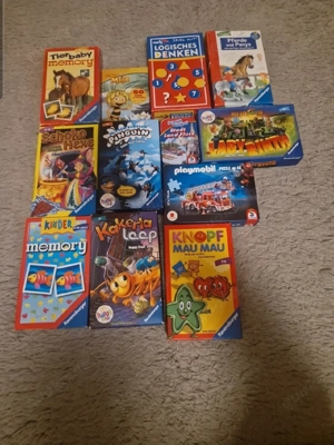 Verschiedene Kinder Spiele 