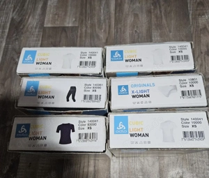 Neu Sport Bekleidung von Odlo ca 700 Packungen 