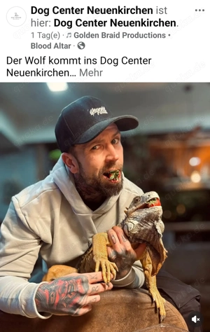 Charity-Shoot mit Vortrag über Reptilien mit Manuel Krauß von der Exotenrettung 