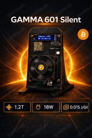 Gamma 601 Silent 1.2TH s 18W   NEU & OVP mit Herstellergarantie