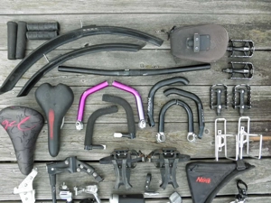 Großes Teile-Konvolut für Mtb City Tour Trekking. Alles okay!