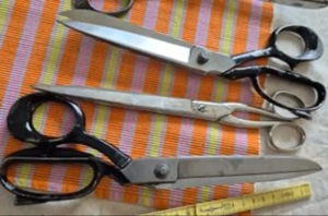 4 Schneiderscheren davon 2 Solingen