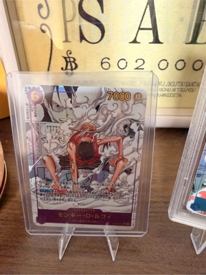 One Piece Trading Card Monkey D. Luffy Manga EB02-061