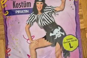  Faschingskostüm Piratin NEU