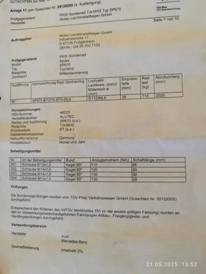 4x Alufelgen ALUTEC SP670   16 Zoll   mit Abdeckkappen Bild 5