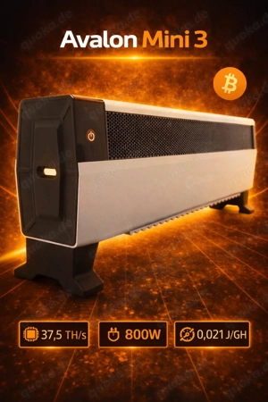 Avalon Mini 3 37.5TH s 800W   NEU & OVP mit Herstellergarantie