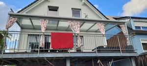 Glasüberdachung Sommergarten