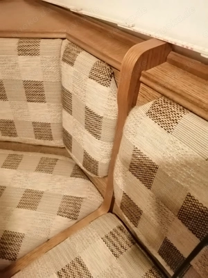 Eckbank m. Truhen, Gebrauchsspuren, gut erhalten, 167,5 x 124