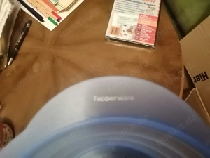 Tupperware klappbares Sieb, blau, ca. 23-25 cm, Camping   Reisen