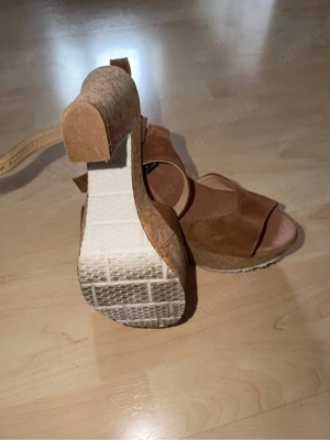 Braune Korksandalen Gr.39  Bild 2
