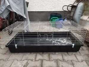 1,20 m Hasenkäfig Nagerkäfig Kaninchenkäfig Käfig Meerschwein St