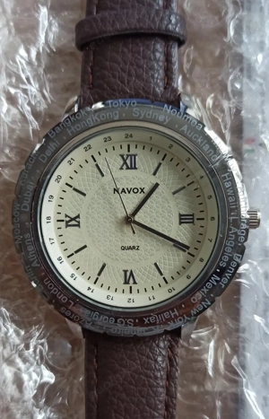 Herren Armbanduhr gebraucht von Navox stylisch Bild 4