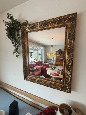 wunderschöner Wandspiegel 85x103 Vintage antik Design Haus Wohnung elegant Friseur