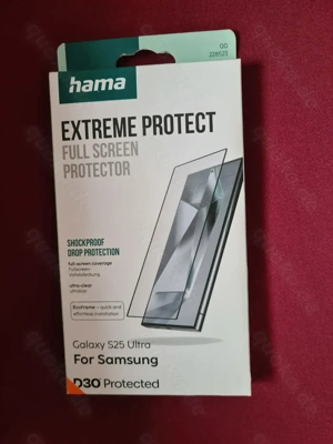 OVP+ Neu Hama 228523 Extreme Protect Klare Bildschirmschutzfolie