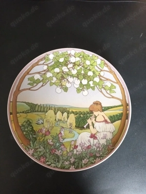Villeroy & Boch Porzellan Sammelteller, Frühling, Heinrich