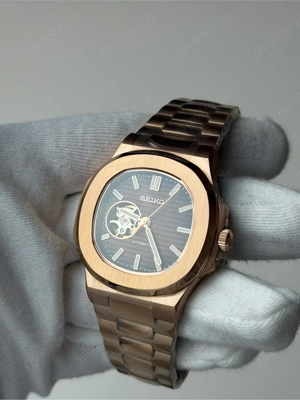 Seiko Nautilus MOD Automatik Uhr Saphir NH35 