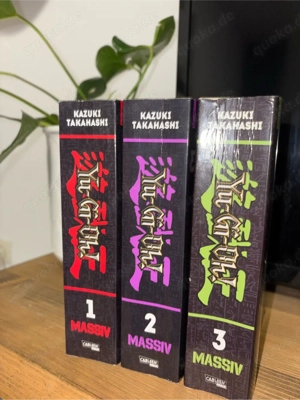 3 yu-gi-oh mangas zum verkaufen