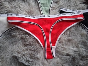 getragene strings bunte auswahl 