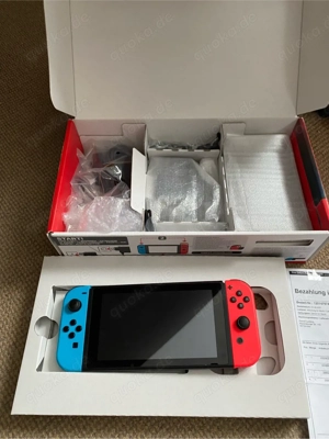 nintendo switch v2 mit zubehör 