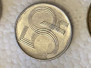 Münze Münzen Umlaufmünze Tschechische Republik 50 Heller 1993 Münzzeichen HM