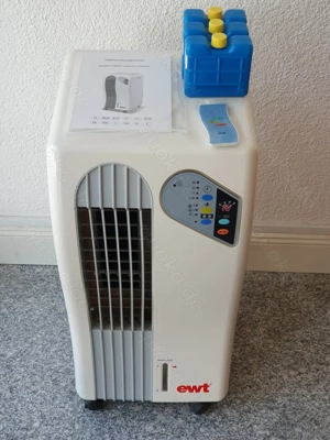 ! Die Hitze kommt bestimmt wieder... Klimagerät Luft- Wasserkühler -lüfter 4 in 1 !