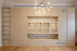 Premium Schrank  Wohnwand - vom Schreiner