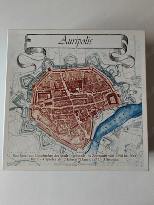 Auripolis   Das große Ingolstadt-Spiel | Wie neu | Sammlerstück