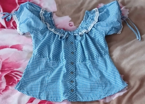 karierte Damen Bluse