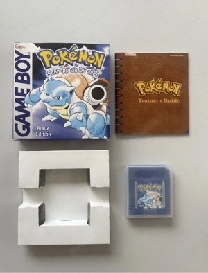 Pokemon Blaue Edition - Game Boy 