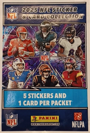 Sticker & Trading Cards  2025 NFL Sticker & Card Collection  von Panini Bild 2