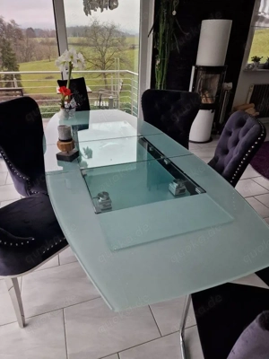 Glastisch zu verschenken