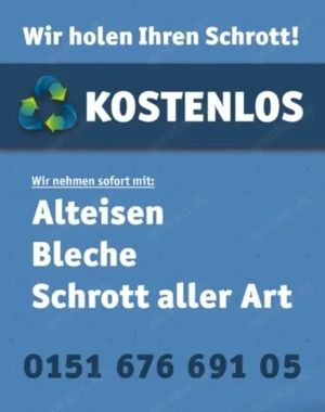 kostenlose alteisen abholung 