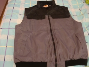 Stonekit Weste  Gr. XXL Farbe Grau  Schwarz
