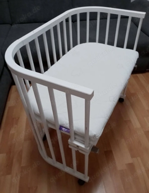 Babybay Maxi weiß mit Matratze