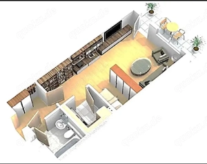 Vermietung Ruhiges 1-Zimmer-Wohnung mit Terrasse nahe Therme & Bahnhof