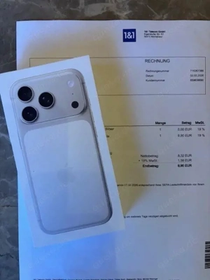 Ich verkaufe iPhone 17pro max 