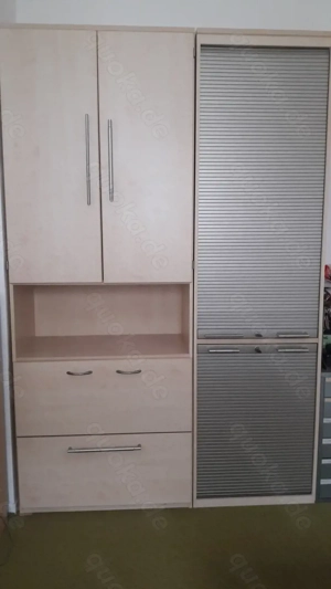 Büroschrank, Aktenschrank, Hängeregistratur, Rolladenschrank