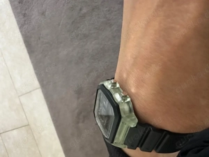 Schöne Digital Uhr Armbanduhr Chronograph Alarm Grün Neu unbenutzt Bild 4