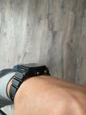 Schöne Digital Uhr Armbanduhr Chronograph Alarm grau schwarz Neu   unbenutzt Bild 4
