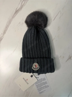 Moncler Bommelmütze | Anthrazit - Einheitsgröße    Unisex
