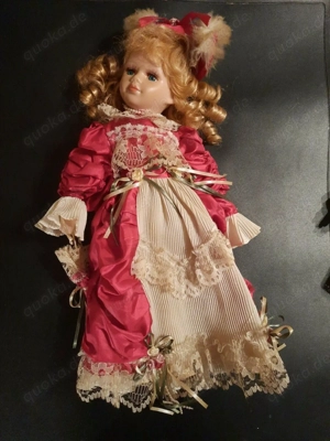 Sammler Puppe mit Echthaar