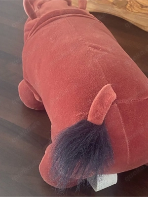 Disney Hippo Nilpferd Duro aus Tarzan 1999 Plüschtier Nackenrolle Kuscheltier Leseknochen Bild 4