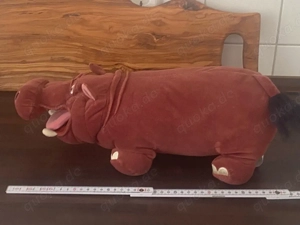 Disney Hippo Nilpferd Duro aus Tarzan 1999 Plüschtier Nackenrolle Kuscheltier Leseknochen Bild 2