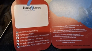 2 Gutscheine SkyDive Leipzig Fallschirmsprung Tandemsprung Bild 8